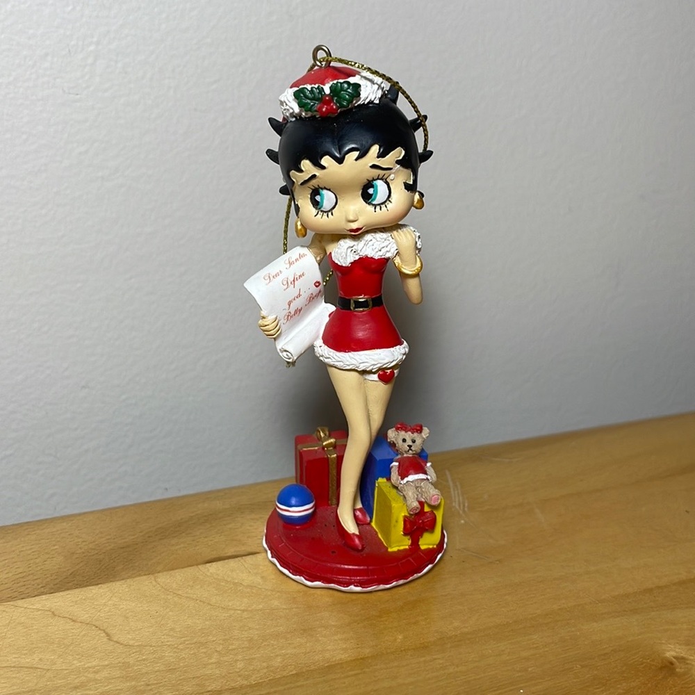 4.25” Betty Boop “Define Good” ‘Naughty or Nice’ Ornament Collection